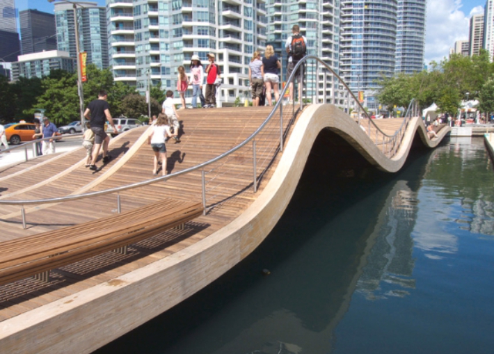 캐나다 토론토의 웨이브데크. 서울디자인 재단 제공