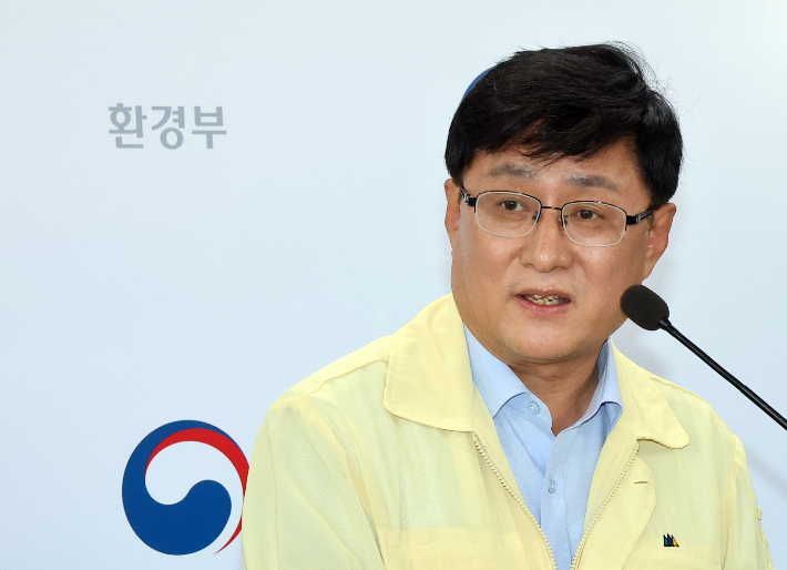 김성환 환경부 장관. 연합뉴스
