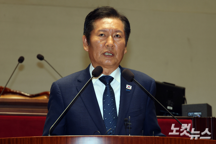 더불어민주당 정청래 대표. 윤창원 기자