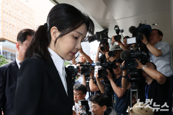 윤석열 전 대통령 부인 김건희 씨. 류영주 기자