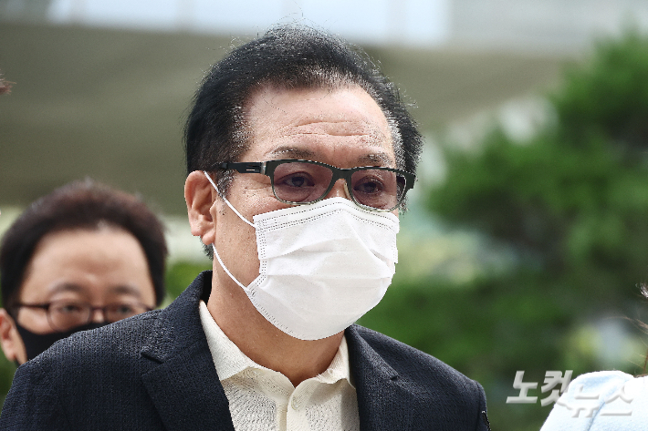 김건희 씨의 '통일교 청탁 의혹' 당사자로 알려진 건진법사 전성배 씨. 황진환 기자