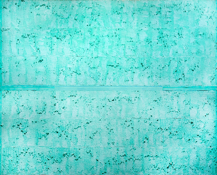 김형대, HALO 08-0430, 캔버스 위에 아크릴, 130 × 162.3 cm(2008). 금산갤러리 제공