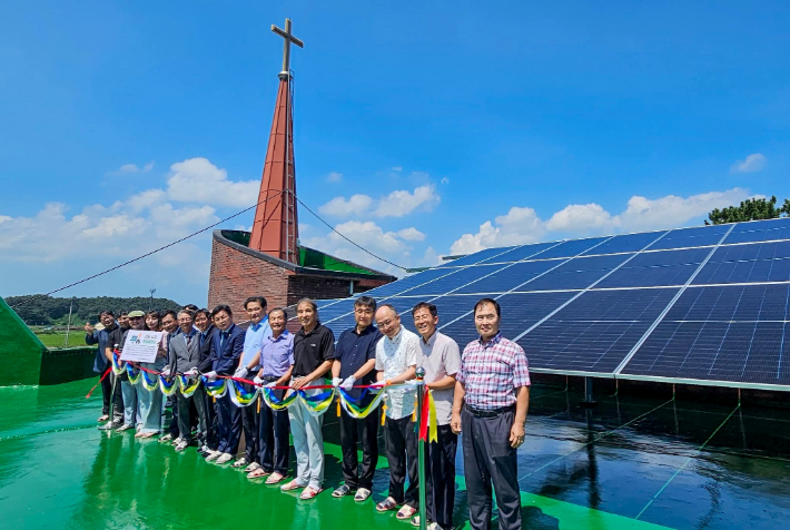 기후정의 실천하는 교회들, 군산에 19.84kW 햇빛발전소 건립