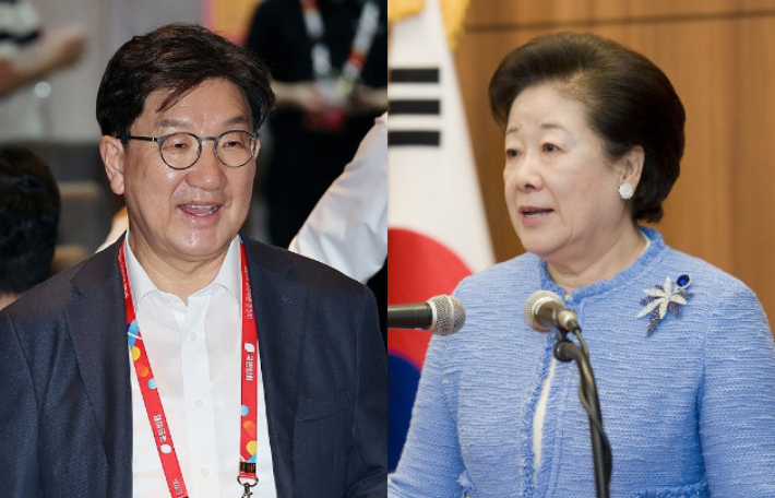 특검 "한학자, 권성동에 '尹 대선 돕겠다'…尹 '도와줘 감사'"