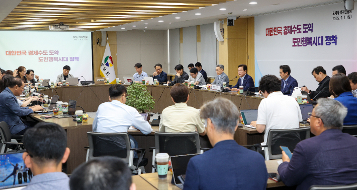 박완수 경남지사 기자간담회. 경남도청 제공 
