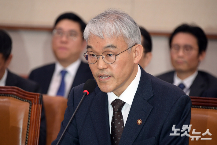 천대엽 법원행정처장. 윤창원 기자