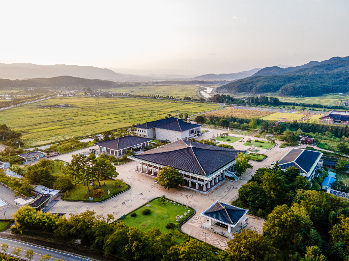 APEC 만찬이 열리는 국립경주박물관 전경. 경주박물관 제공