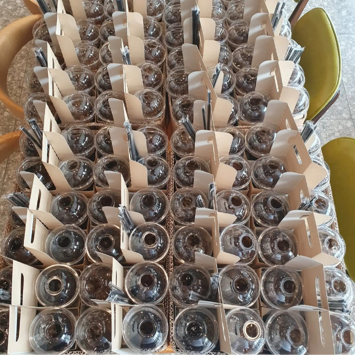  2023년 강릉 경포 산불 당시 제공했던 무료 커피 사진. 인스타그램 hu_c_coffee 캡처