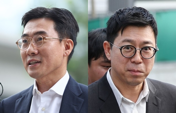IMS모빌리티 조영탁 대표·오아시스에쿼티파트너스 민경민 대표. 연합뉴스