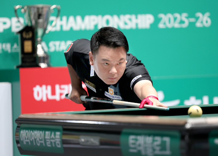 프로당구 국내 선수 간판 조재호. PBA