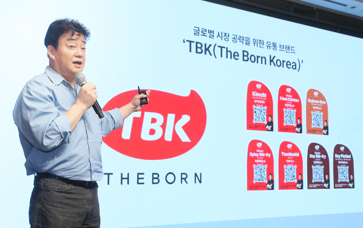 백종원 "K소스로 현지 공략…2030년 해외 매출 1천억 목표"