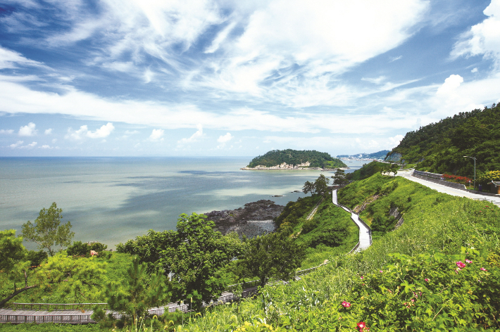 추천관광지- 영광 백수 해안도로. 전라남도 제공