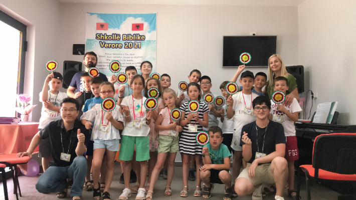 알바니아 선교에서는 다음세대 현지인 사역자를 세우는 것이 중요한 과제 중 하나다. 알바니아 류병규 선교사 제공