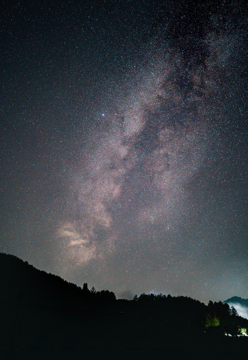 영양 국제밤하늘 보호공원에서 바라본 은하수. 경북문화관광공사 제공