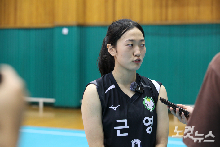 제36회 CBS배 전국중고배구대회 18세 이하 여자부 MVP 정솔민. 노컷뉴스
