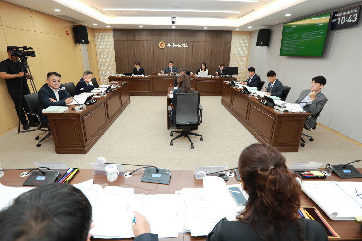 충북도의회 제공