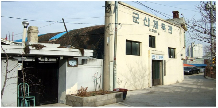 군산복싱체육관. 군산시의회 송미숙 의원 제공