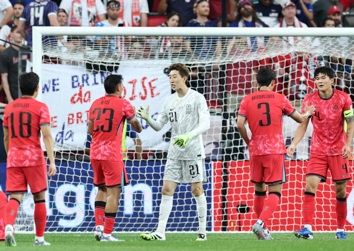 한국 축구 대표팀 승리. 연합뉴스