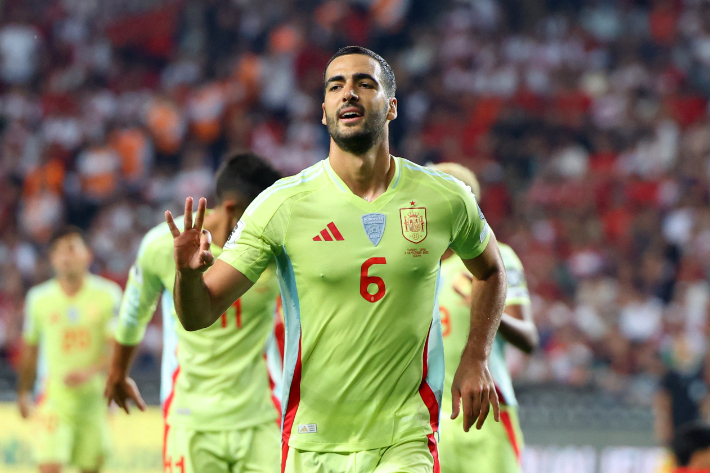 FIFA 랭킹 27위 튀르키예에 6-0 승…압도적인 '무적 함대' 스페인