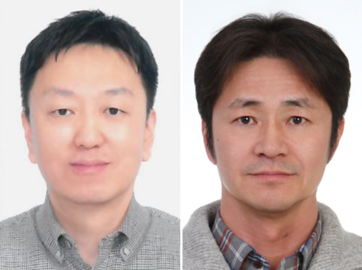 삼성SDI 김민한(왼쪽) 수석연구원과 포스콤 조영진 이사. 과기정통부 제공