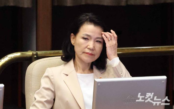 이진숙 방송통신위원장. 박종민 기자