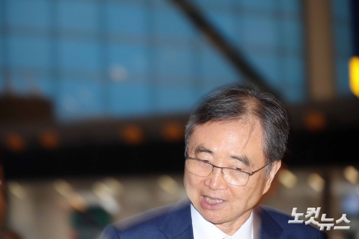 미국 출국하는 조현 외교부 장관