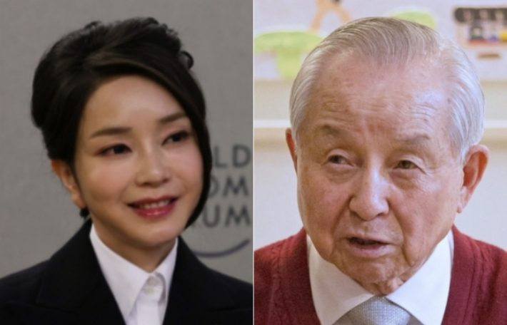 [단독]'무속 논란' 김건희, 김장환 목사에 '제자훈련' 받아와