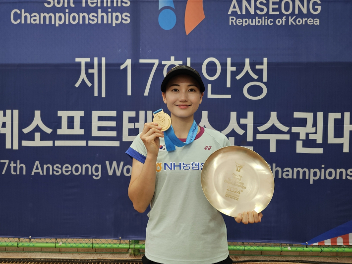 지난해 안성세계선수권대회 3관왕에 오른 이민선. 협회