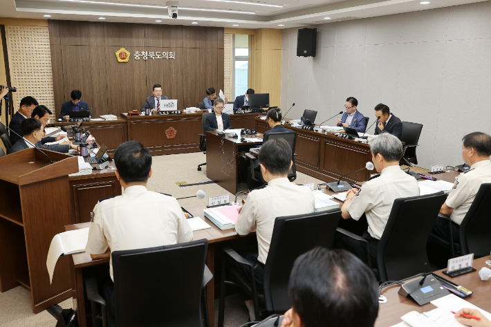 충북도의회 제공