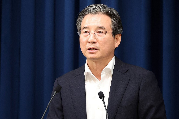 김용범 정책실장. 연합뉴스