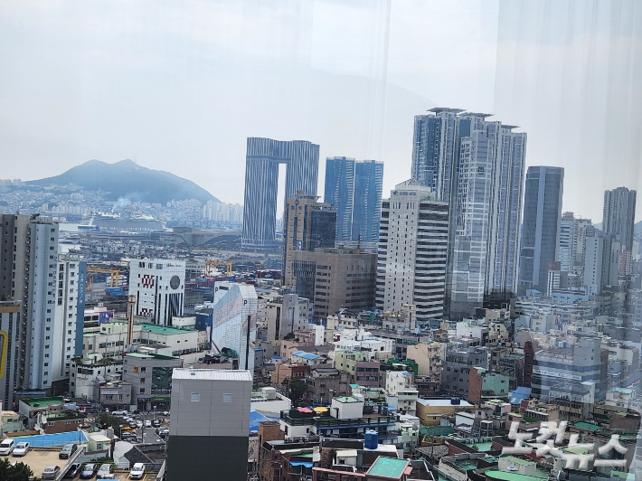 해양수산부 임시 청사가 들어서는 부산 동구 일대. 박상희 기자 