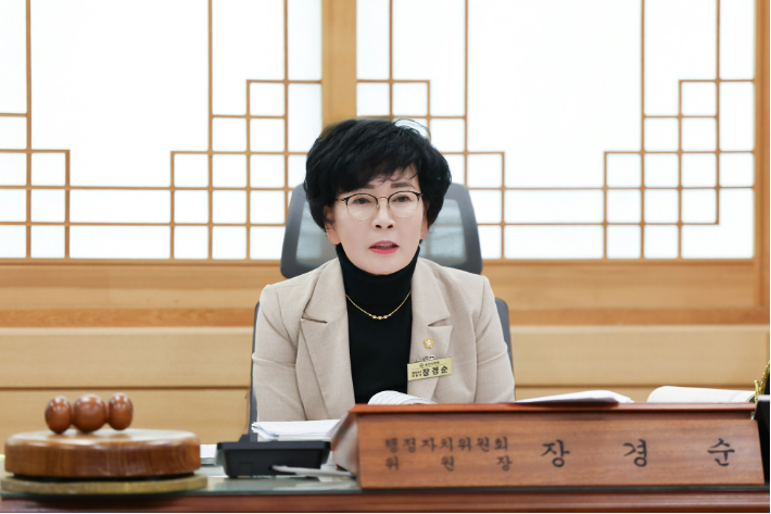 장경순 의원. 순천시의회 제공