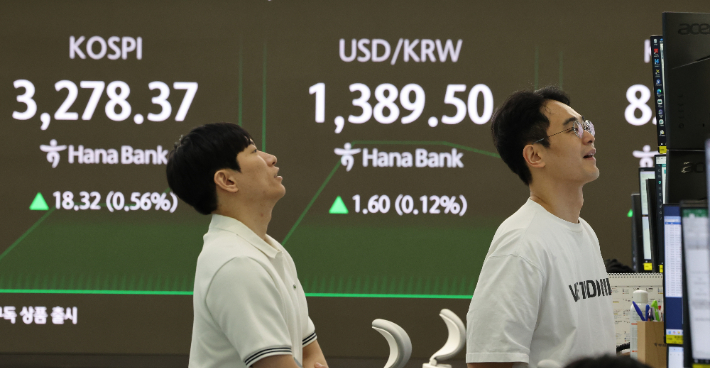코스피 상승 출발. 연합뉴스
