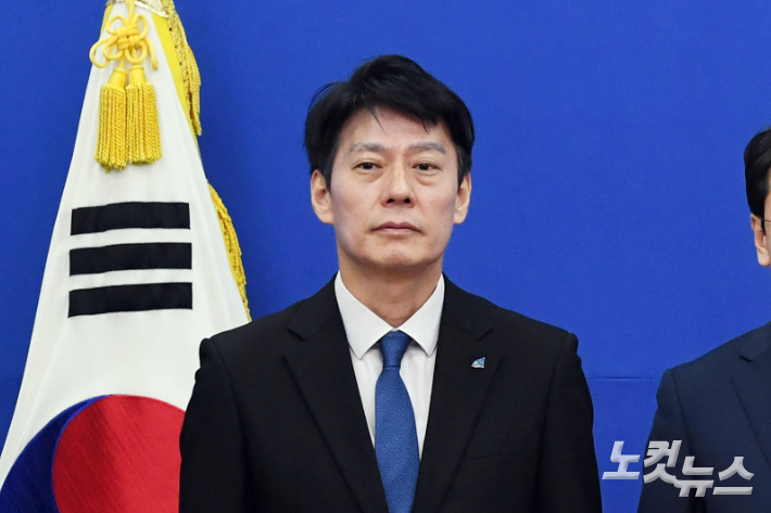 더불어민주당 정청래 대표 비서실장인 한민수 의원. 황진환 기자