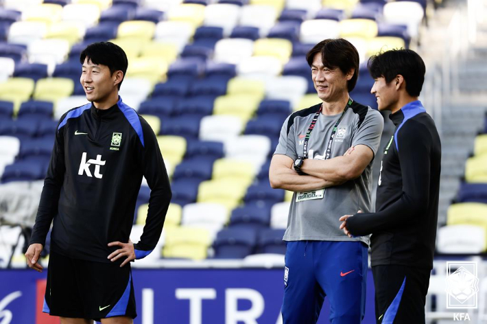 멕시코전 앞둔 축구 국가대표팀. 연합뉴스 