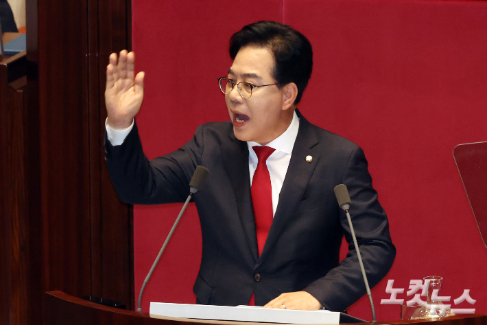 국민의힘 송언석 원내대표. 윤창원 기자