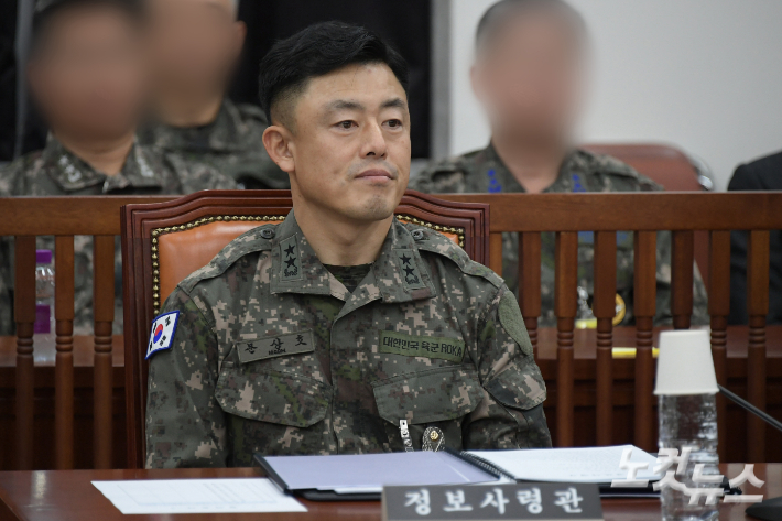 문상호 전 정보사령관. 윤창원 기자