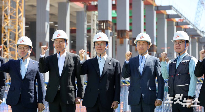 김민석 총리, 용인 반도체 클러스터 현장 방문