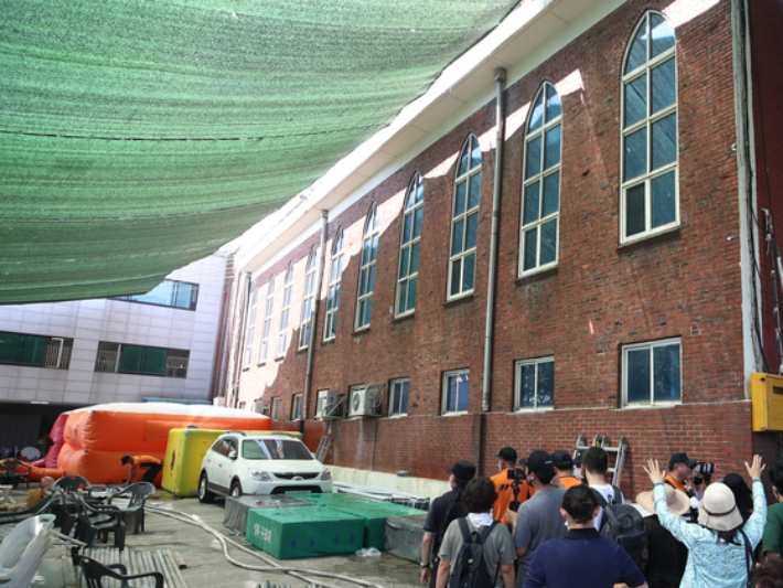 사랑제일교회 전경. 연합뉴스