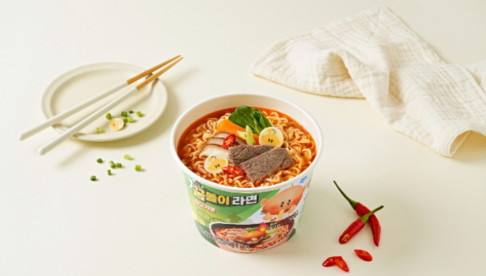 꿈돌이 컵라면. 대전시 제공