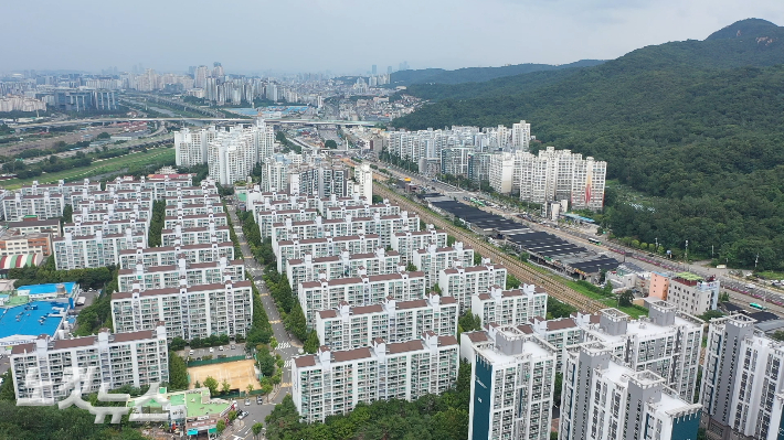 연현마을 일대 아파트 단지. 박철웅 PD