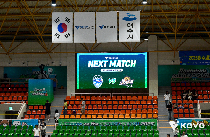 14일 예정대로 진행되는 KOVO컵 남자부 경기. 한국배구연맹