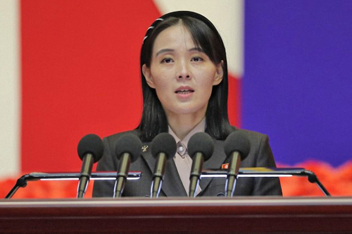 김여정 북한 노동당 부부장. 연합뉴스