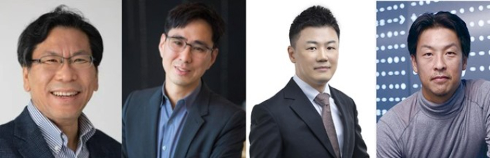 2025년 2ㅔ21회  경암상 수상자인 김유수, 허준렬, 김호영, 김상배 교수(왼쪽부터). 경암교육문화재단 제공