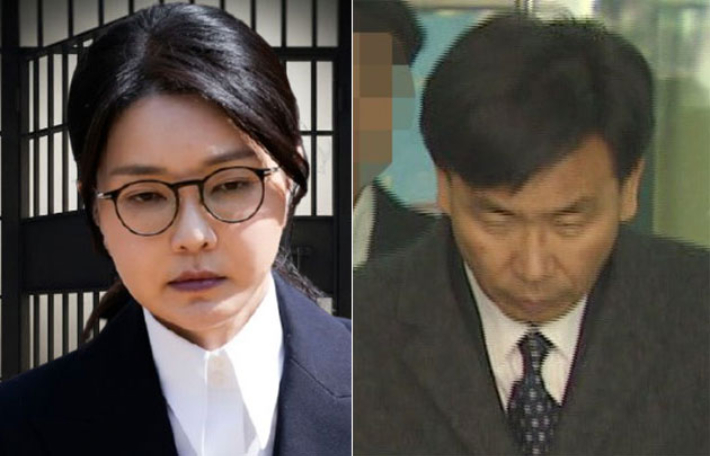 김건희씨(왼쪽)와 함성득 경기대 정치전문대학원장. 연합뉴스