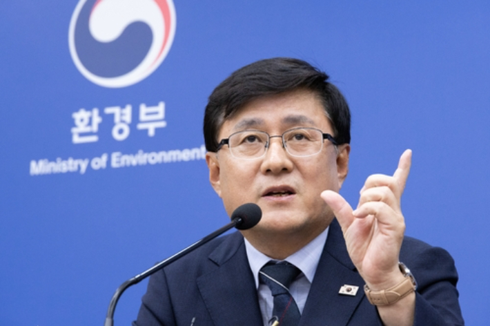 김성환 환경부 장관. 연합뉴스