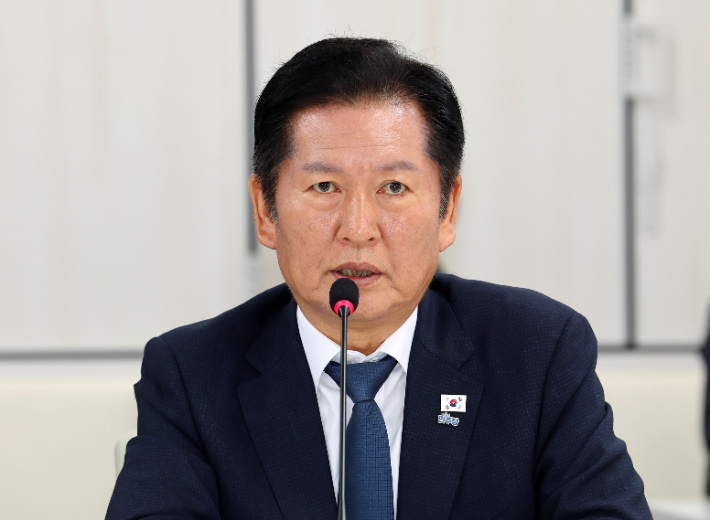 더불어민주당 정청래 대표. 연합뉴스