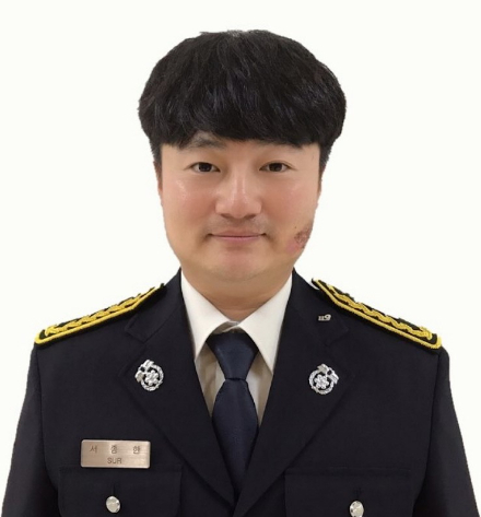 부산소방재난본부 119종합상황실 서종한 소방교. 부산소방재난본부 제공