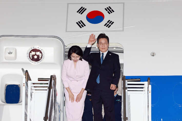 이재명 대통령과 김혜경 여사. 연합뉴스
