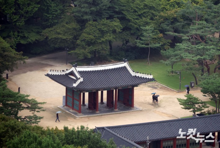가을 부르는 빗방울